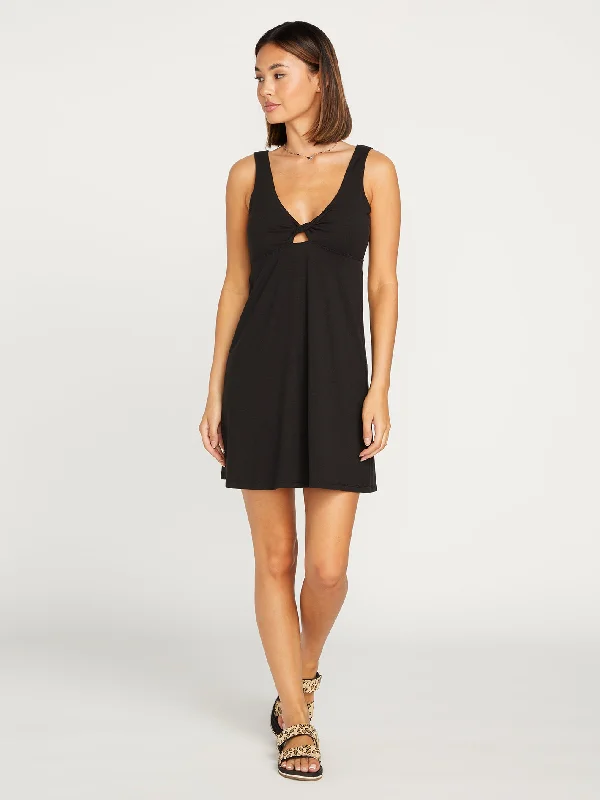 Ankle - length cover ups for a more covered - up and stylish beach lookDesert Bunnie Dress - Black Ankle - length cover ups for a more covered - up and stylish beach lookDesert Bunnie Dress - Black