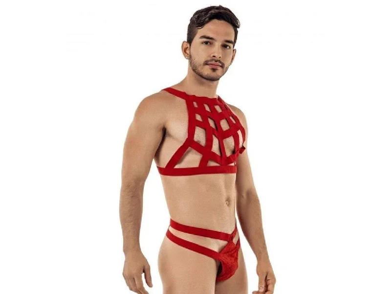 Sheer Bodysuits for a Seductive and Alluring OutfitGay Bodysuits | 2pcs Chest Harness and Underwear Thong Bodysuit Sheer Bodysuits for a Seductive and Alluring OutfitGay Bodysuits | 2pcs Chest Harness and Underwear Thong Bodysuit