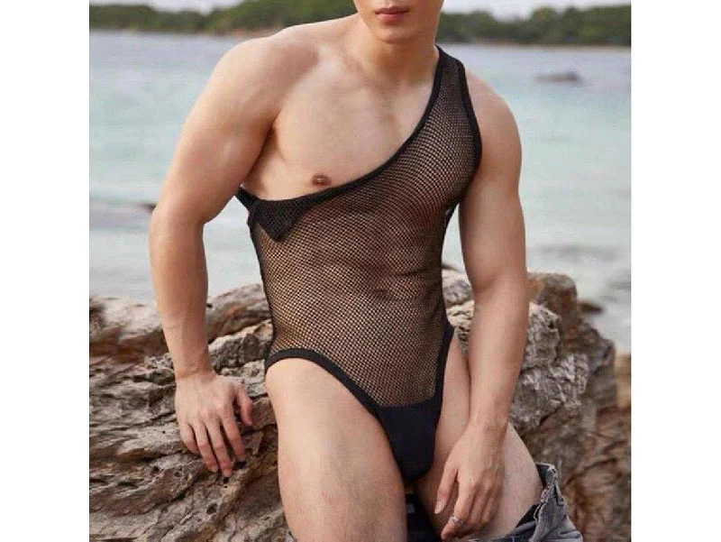 Neon Bodysuits to Stand Out at PartiesGay Bodysuits | Sexy Hollow Mesh Bodysuit