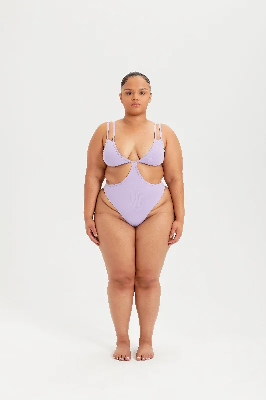Plus Size Women's Animal Print One - Pieces in Leopard for a Bold and Trendy StatementKylo One Piece - Wisteria Plus Size Women's Animal Print One - Pieces in Leopard for a Bold and Trendy StatementKylo One Piece - Wisteria