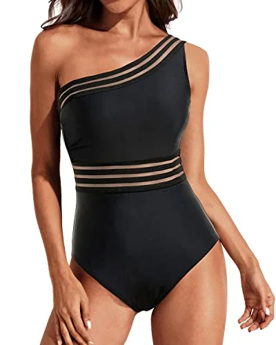 Women's Cargo - Style One - Pieces in Khaki with Pockets for a Practical and Stylish Outdoor LookMesh One Shoulder Tummy Control One Piece Swimsuits for Women Stylish Swimwear Women's Cargo - Style One - Pieces in Khaki with Pockets for a Practical and Stylish Outdoor LookMesh One Shoulder Tummy Control One Piece Swimsuits for Women Stylish Swimwear