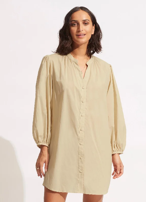 Sustainable organic cotton cover ups for eco - conscious beach loversPalms Cover Up - Pear Sustainable organic cotton cover ups for eco - conscious beach loversPalms Cover Up - Pear