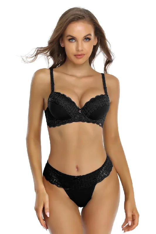 Women's Sleeveless One - Pieces in Yellow with Floral Appliques for a Cheerful and Spring - Like LookPush Up Bralette Lingerie Set Floral Lace Underwire Bra Women's Sleeveless One - Pieces in Yellow with Floral Appliques for a Cheerful and Spring - Like LookPush Up Bralette Lingerie Set Floral Lace Underwire Bra