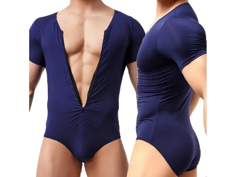 Ruffled Bodysuits with a Playful and Feminine TouchGay Bodysuits | Sexy Comfy Zipper Loungewear