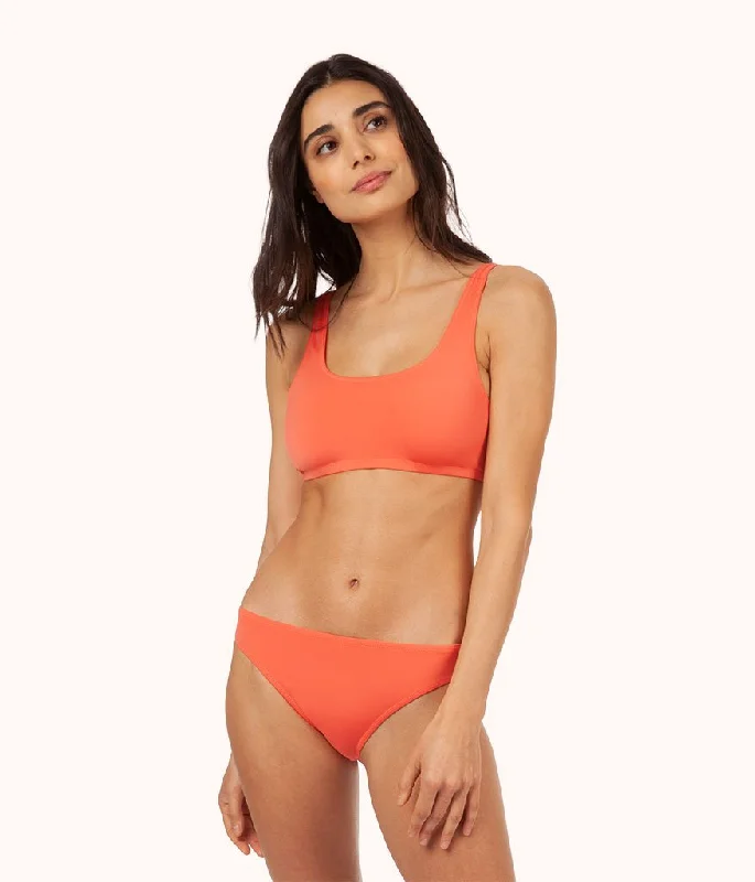 Women's Sheer - Paneled Swim Tops in Blue for a Flirty and Alluring Poolside LookThe All-You Swim Bralette: Coral Women's Sheer - Paneled Swim Tops in Blue for a Flirty and Alluring Poolside LookThe All-You Swim Bralette: Coral