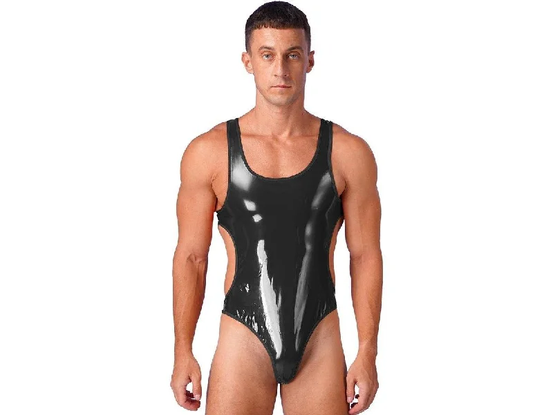 Seamless Bodysuits for a Smooth Underwear LookGay Bodysuits| Clubwear Faux Leather Bodysuit